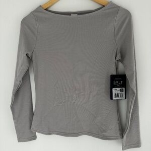 BYLT - Drift Fitted Boat Neck Long Sleeve